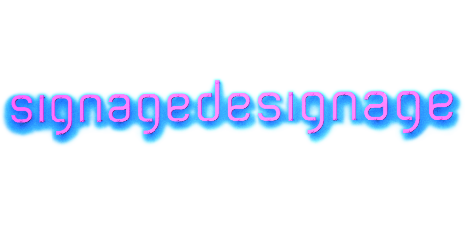 signagedesignage lettering